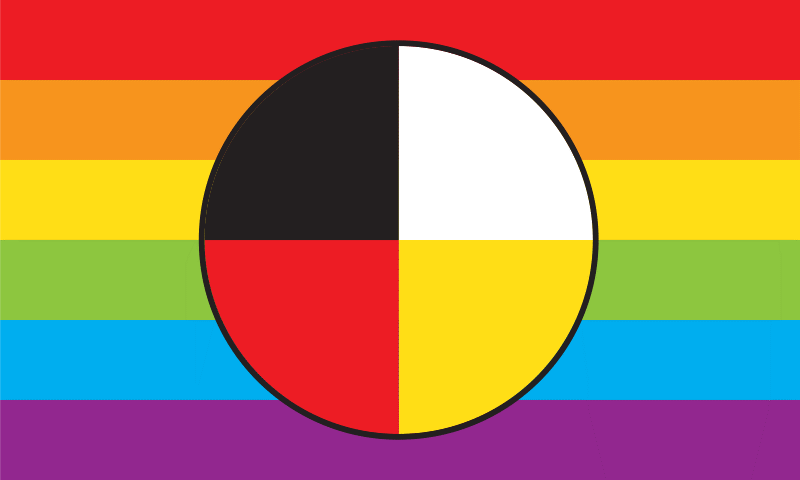 Two Spirit Pride Flag
